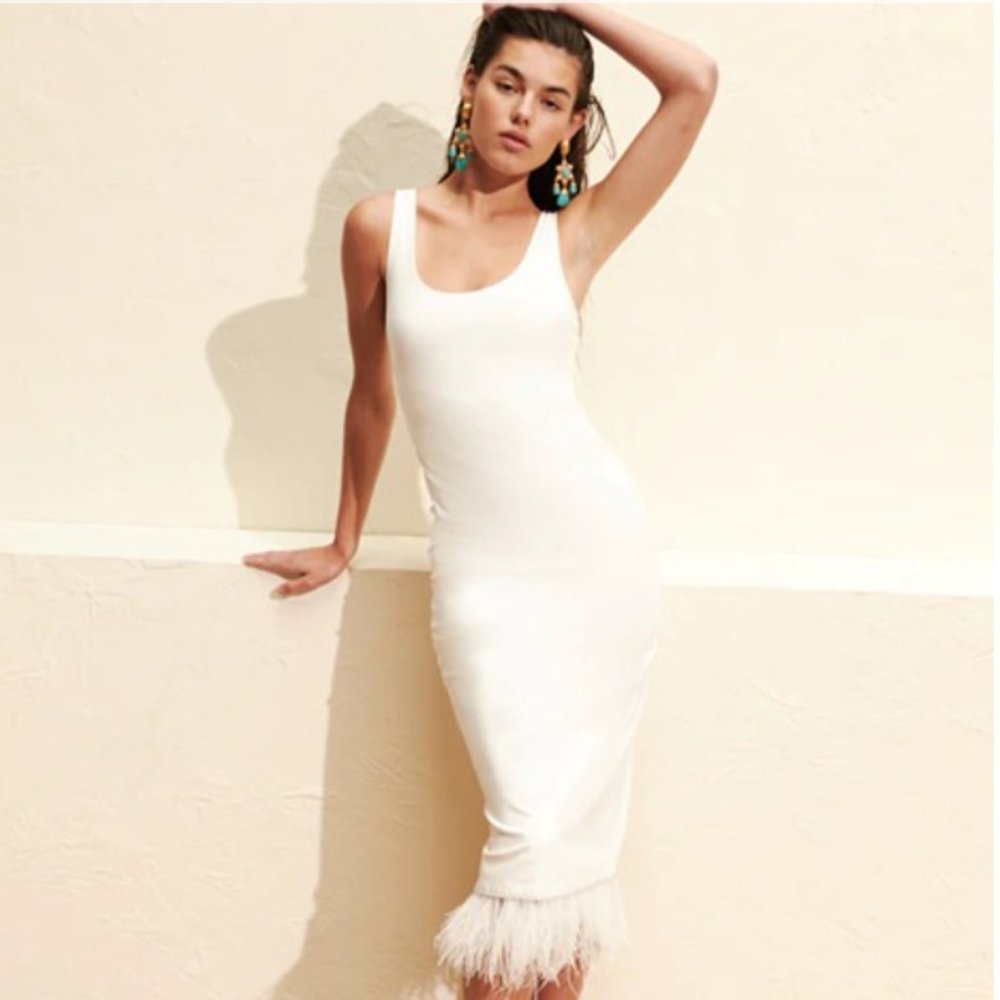 NWT Cami NYC Reba Dress White in Size Small